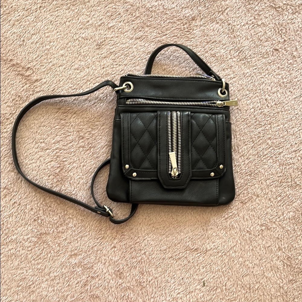 Black Quilted Women's Bag